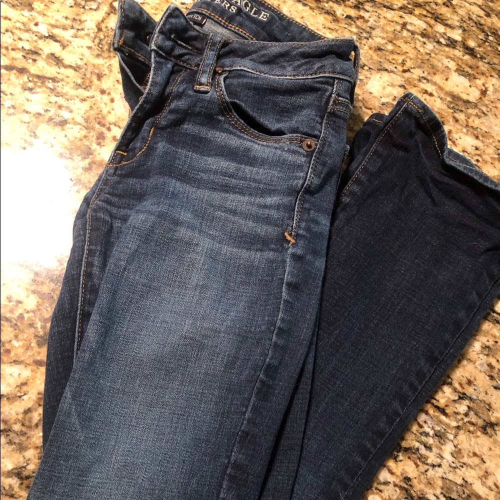 American Eagle Straight Cut Denim